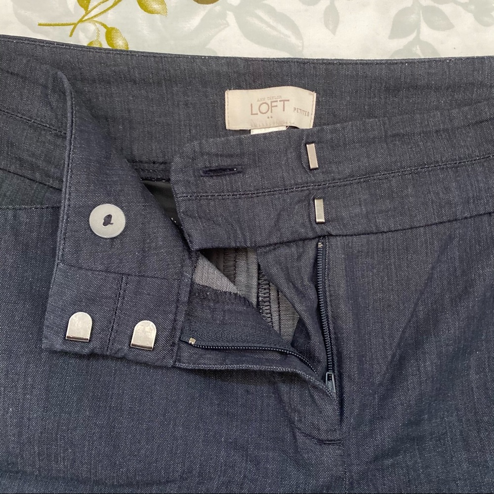 Ann Taylor Loft Size 8p Basic Pant - image 4